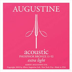 Encordoamento para Violão Aço Augustine Acoustic Extra Light