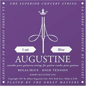 Encordoamento Para Violão Augustine Regals Blue Solist 2g Nylon Tensão Alta