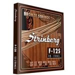 Encordoamento Para Violão De 12 Cordas Strinberg F 12 S 0.09 Bronze Strings