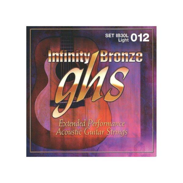Encordoamento para Violão de Aço GHS IB30L Light Série Infinity Bronze - Ghs Strings