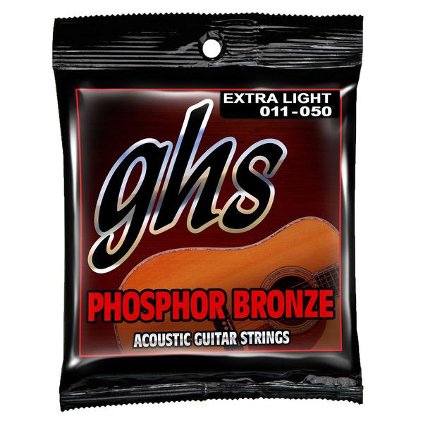 Encordoamento para Violão de Aço GHS S315 Extralight Phosphor Bronze - Ghs Strings