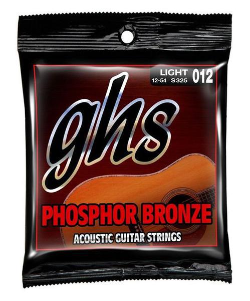 Encordoamento para Violão de Aço GHS S325 Light Phosphor Bronze - Ghs Strings