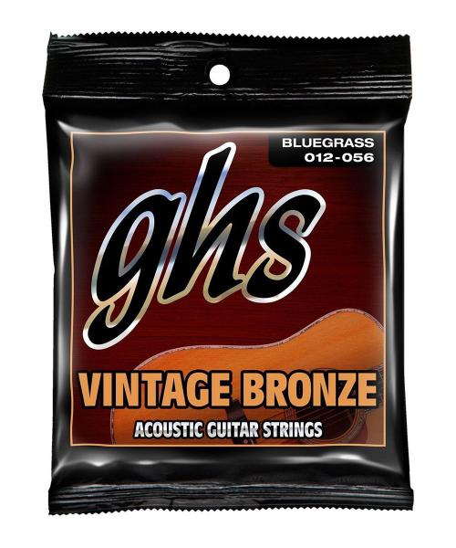 Encordoamento para Violão de Aço GHS VN-B Vintage Bronze Bluegrass - Ghs Strings