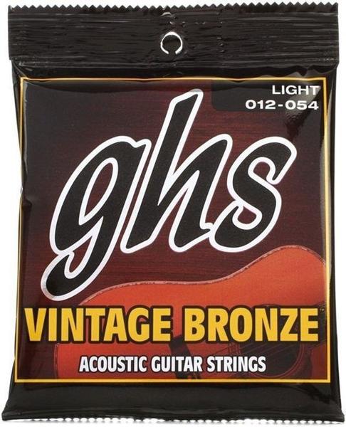 Encordoamento para Violão de Aço GHS VN-L Vintage Bronze Light - Ghs Strings