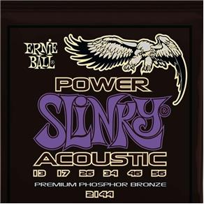 Encordoamento para Violão de Aço Power Slinky Acoustic 2144, .013/.056 - Ernie Ball