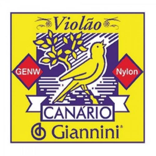 Encordoamento para Violão Genw Canário Nylon Médio Giannini (4 Un)