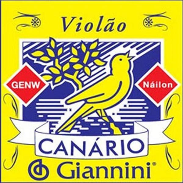 Encordoamento para Violão GENW Canário Nylon Médio - Giannini - Giannini