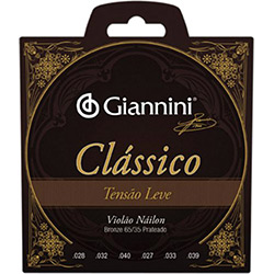 Encordoamento para Violão Genwpl Série Clássico Nylon Leve - Giannini