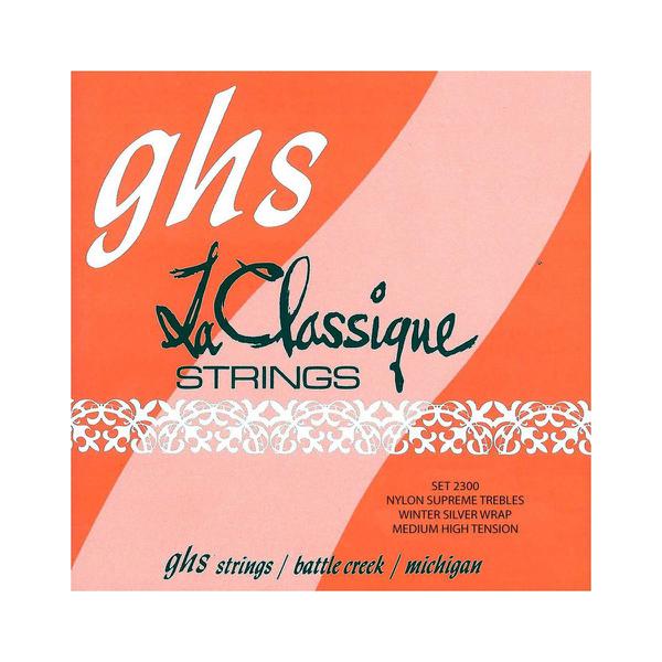 Encordoamento para Violão Nylon GHS 2300 Medium High Supreme - Ghs Strings