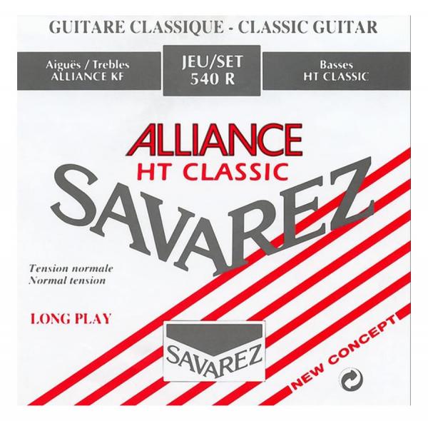 Encordoamento para Violão Nylon Savarez Alliance HT Classic 540R