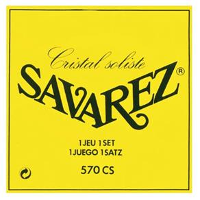 Encordoamento para Violão Nylon Savarez Cristal Soliste Yellow 570CS