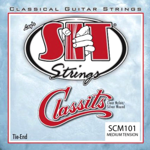 Encordoamento para Violão Nylon Sit Strings Medium Tension Classits Scm101