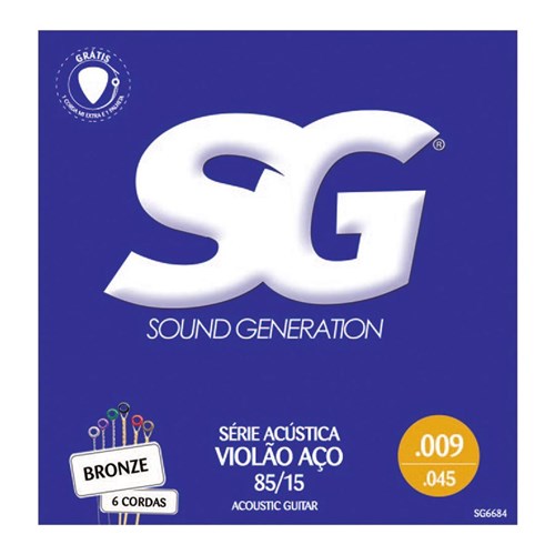 Encordoamento para Violão Sound Generation 009