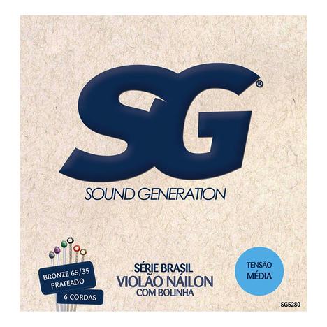 Encordoamento para Violão Sound Generation - Tensão Média - Nylon