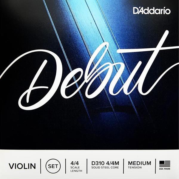Encordoamento para Violino 4/4 Daddario Debut D310 4/4m