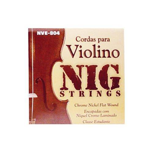 Encordoamento para Violino Nig NVE804