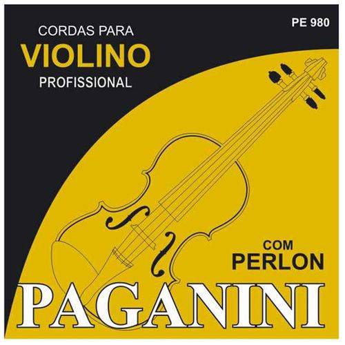 Encordoamento para Violino Paganini PE-980 Perlon