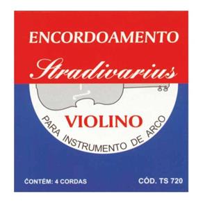 Encordoamento para Violinos Stradivarius TS720 Torelli