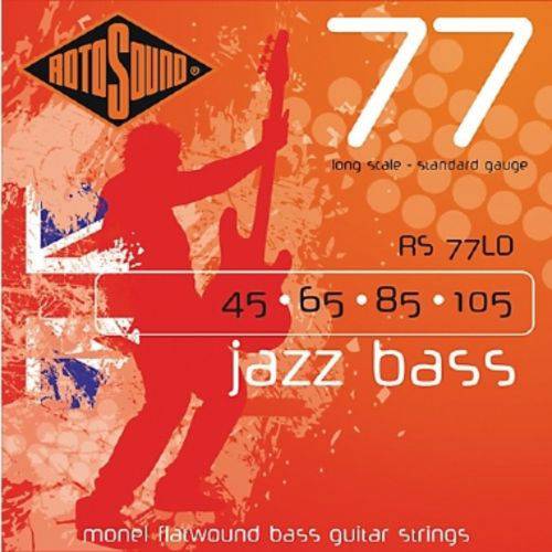 Encordoamento Rotosound Jazz Bass Rs77ld 4 Cordas 45