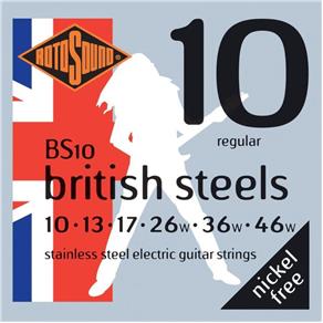 Encordoamento Rotosound para Guitarra 010 British Steels Bs10