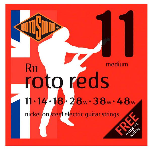 Encordoamento Rotosound R11 Red 011/048 para Guitarra - Deval