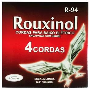 Encordoamento Rouxinol para Contrabaixo 4 Cordas 0.43``