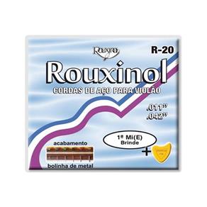 Encordoamento Rouxinol Violão Aço R20 C/ Bolinha de Metal