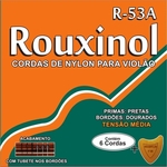 Encordoamento Rouxinol Violão Nylon Media R53A
