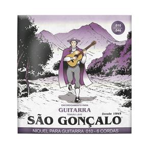 Encordoamento São Gonçalo P/ Guitarra Níquel 10/46 - EC0447