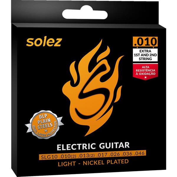 Encordoamento SOLEZ Guitarra 010 SLG10