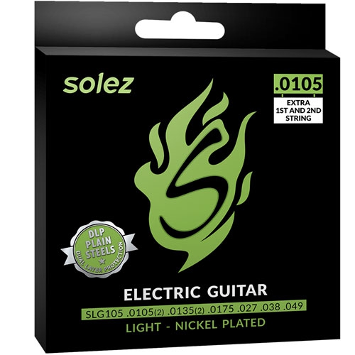 Encordoamento Solez P/ Guitarra SLG105 0.105/0.469 - EC0359 - Solez Strings
