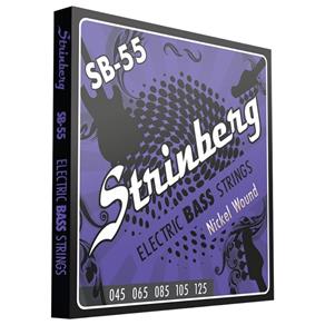 Encordoamento Strinberg 045 Sb55 Contrabaixo 5 Cordas - Encordoamento Strinberg Sb55 Contrabaixo 5 Cordas