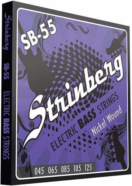 Encordoamento Strinberg Baixo 5 Cordas 045 130 SB55 Nickel Wound