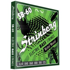Encordoamento Strinberg SB60 para Contra Baixo 6 Cordas (.030-.125)