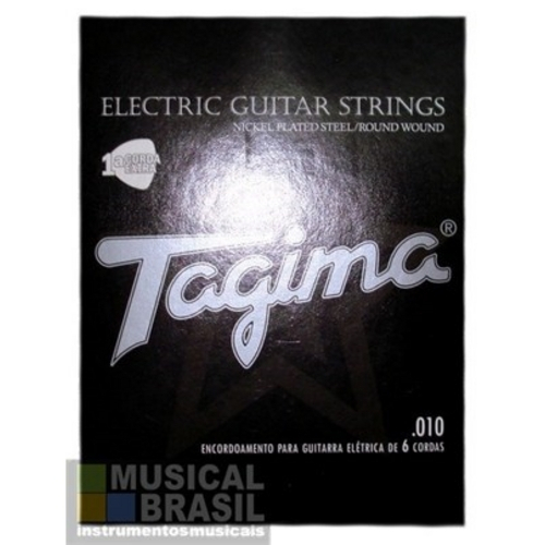 Encordoamento Tagima Guitarra 0.010