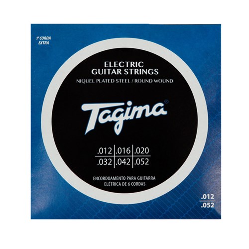Encordoamento Tagima P/ Guitarra Tgt-012 .012/.052 - Ec0328