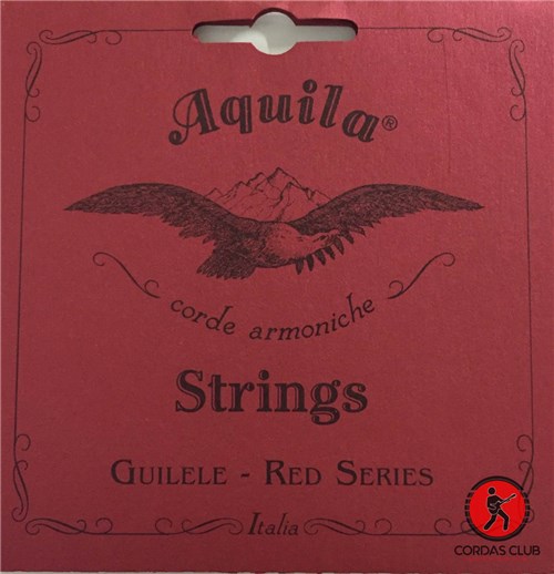 Encordoamento Ukulele Áquila Red Series Soprano (High G) - 83U