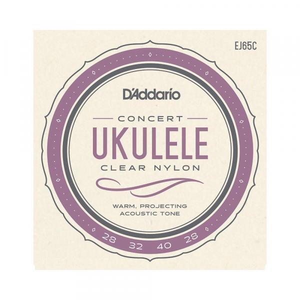 Encordoamento Ukulele Concert Daddario EJ65C - Daddario