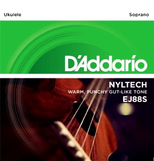 Encordoamento Ukulele D'Addario Nyltech Soprano - EJ88S