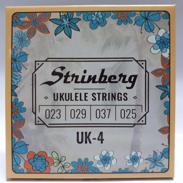 Encordoamento Ukulele Nylon Branco Strinberg UK-4