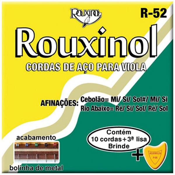 Encordoamento Viola 10 Cordas Bolinha R52 Rouxinol
