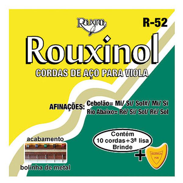 Encordoamento Viola 10C com Bolinha 14287 - Rouxinol - Rouxinol