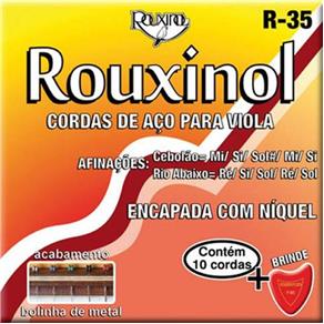 Encordoamento Viola Caipira Cebolão Mi Rouxinol R35