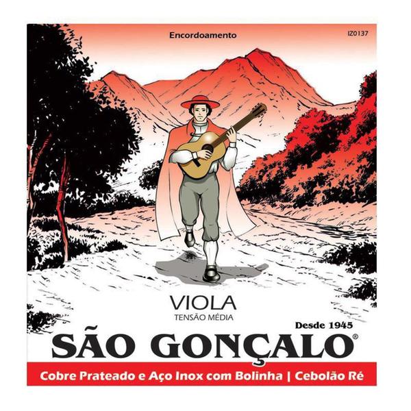 Encordoamento Viola Caipira - SAO GONCALO - São Gonçalo