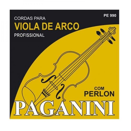 Encordoamento Viola de Arco Paganini com Perlon Pe-990