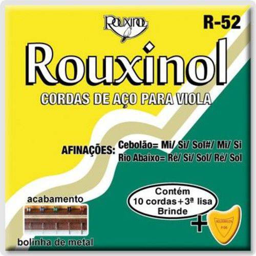 Encordoamento Viola R-52 Rouxinol