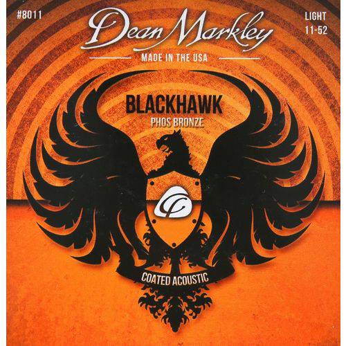 Encordoamento Violao Blackhawk Light 11-52 8011- Dean Markley