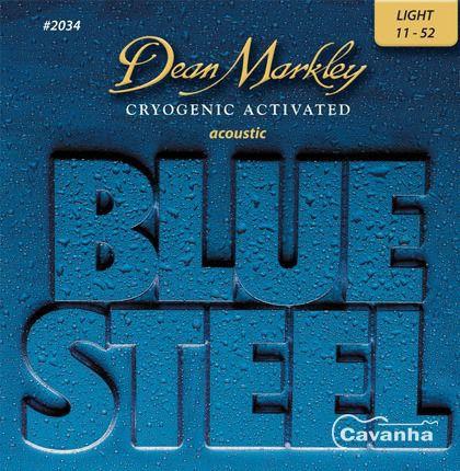Encordoamento Violão Blue Steel, Light 0.11- 2034 Dean Markley