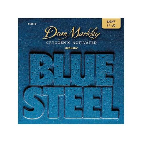 Encordoamento Violao Blue Steel, Light, Medida 11-52 2034 - Dean Markley