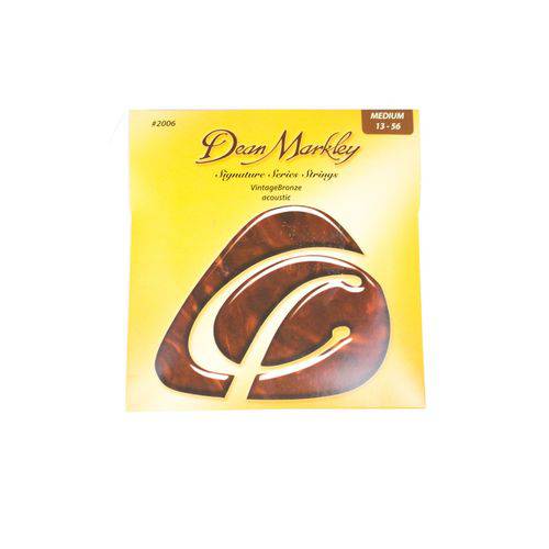 Encordoamento Violão Dean Markley Vintage Bronze 013 56 - #2006 DEAN MARKLEY